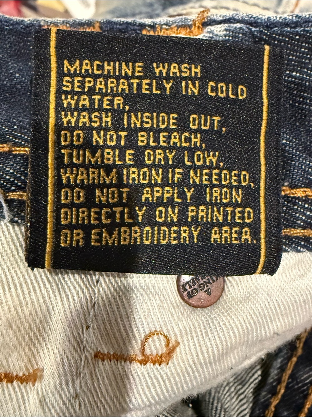 Akoo Jeans Men’s Size 34 Pre-owned. - Picture 14 of 16